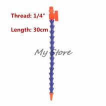 유수분리기 143939 38quot 12quot 가벼운 기계 대나무 오일 냉각수 파이프 파란색 둥근 노즐 수냉 유연한 오일 냉각수 호스 플라스틱, 02 x 30mm 라운드