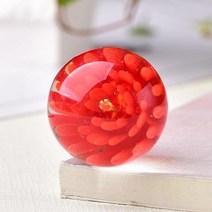테니스 볼머신 연습기 리턴볼 25mm 유리 볼 크림 콘솔 게임 핀볼 기계 가축 작은 구슬 팻 장난감 부모-자식, 05 1PC Red
