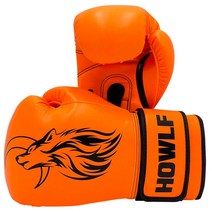 하울프 아테나 복싱글러브 / 권투 킥복싱 무에타이 MMA, 오렌지/블랙