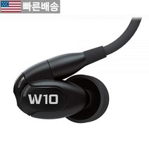 [웨스톤 정품] Westone W10 Gen 2 싱글 드라이버 트루 핏 이어폰 마이크 MMCX 및 블루투스 케이블 포함 588426