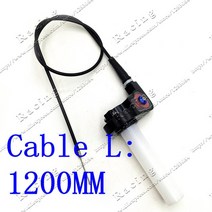 오토바이프레임 오토바이 프레임 홀더 트위스트 스로틀 클램프 플라스틱 알루미늄 그립 오토바이 구덩이, 11 Black 1200MM