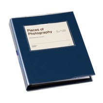 문구백서 데일리 바인더 접착식 포토앨범 25매 (50page) 7_Colors, 바인더앨범 (네이비)-백지