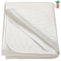 이케아 침대패드 매트리스보호 방수 소트넷피에릴 화이트 80x200cm 침구 시트 덮개 방진 펜션