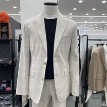 킨록 린넨 헤링본 셋업 자켓 FBB55