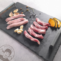 한푸짐 지리산 흑돼지 버크셔 삼겹살 목살 항정살 가브리살 앞다리살(냉장), 1팩, 3.1_지리산흑돼지(항정250g+가브리250g)+껍데기