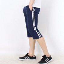 파르데스 루트 여름용 남자 트레이닝바지 스판 7부 반바지