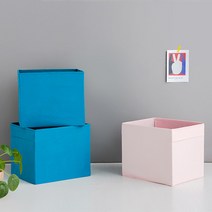 MARONA 책장 다용도수납함, 라이트핑크