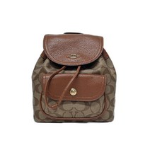 코치 페니백팩 미니 카키브라운 C4120 IMSSU