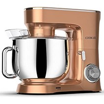 버티컬믹서 머랭기계 키친에이드스탠드믹서 베이킹 믹스스타 반죽기 Cooklee 9.5 휩, 샴페인