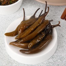 명장이 만든 저염 깊은 풍미 청양고추짱아찌 장인의손길, 500g