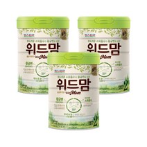 파스퇴르 바른목장 위드맘 750g 2단계 3캔