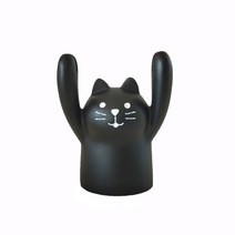 자동차 장식품 틱톡 팬시 큐트 만화캐릭터피규어 차내 대쉬보드 테이블리폼 댓글 여성 2938444541, 블랙 고양이 타입 (증정 주유 카드