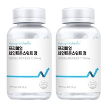 [국내생산]한결다움 프리미엄 세인트존스워트 세로토닌 성요한풀 600mg 60정, 2개 (할인+무료배송)