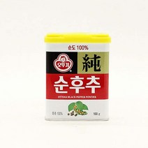 식재료 식료품 가공식품 수입식품 향신료 오뚜기 캔 후추 100g (올핀)_937EA, 1, 본상품선택
