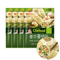 [롯데푸드] Chefood 쫄깃롤만두 360gx8개, 1세트