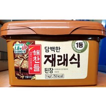 동하유통 재래 된장 1kg 12묶음 고깃집 양념 찌개 국