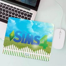 롤 게이밍 장패드 The Sims 4 소형 게임용 마우스 패드 PC 게이머 키보드 컴퓨터 사무실 매트 노트북 매트, 24 A24_03 LockEdge290x250x2mm, 1개