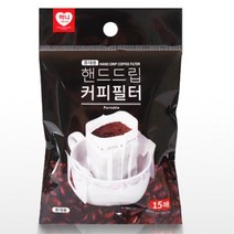 휴대용 핸드드립 여과지 필터 15매입 커피 거름망 추출 드립 필터 가정용 핸드드립, 선택▷상품선택◁
