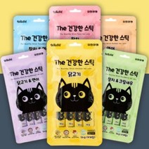 윌로펫 더 건강한 스틱 고양이 유산균 츄르 4p x 6개, 참치 (4p x 6개), 14g