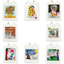 나만의 컬러링 명화에코백 만들기 (단품), 절규