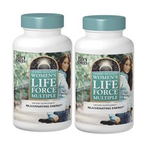 소스 네츄럴스 [2개 SET] 여성용 라이프 포스 멀티플 철분 미 포함 180정 (타블렛) Source Naturals Womens Life Force Multiple No Iron 180tabs, 1개