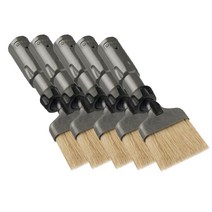 DEKOR 수입품 페인트붓 칩로봇브러쉬 60mm 5개세트 페인트브러쉬 자유로운 각도조절 꺾이는 붓 페인트칠 페인트붙