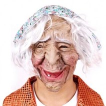 [가성비 최고]파티소품 (스카프할머니가면)파티용품 가면 YS21AU08