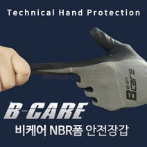 코레카 핸드맥스 비케어 NBR NO.115 [뜯김장갑 협착방지장갑 마디절취선장갑], M(8418)