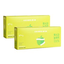 산지직송 국내산 풋사과즙 풋사과농축액 10ml*120포, 10mlx120포