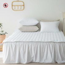 보성침구 M2 알러지케어 침대패드 이불패드 SS Q, 화이트 M2마이크로