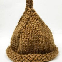 [니터스] (패키지)도로롱모자(울케이크2볼+도안) 뜨개질 DIY 패키지, 카멜, 1set