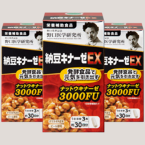 노구치 의학연구소 나토키나제 3000FU 90정 3개