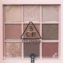 3CE 쓰리씨이 무드레시피 멀티 아이 컬러 팔레트 8.1g 오버테이크