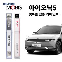 현대 모비스 아이오닉 5 카페인트 자동차 붓펜 C5G M9U MZH R3G SAW T5R U3P W6H, W3T-그래비티골드매트(주문색상)