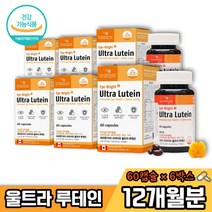 파마젠캐나다 루테인 60캡슐 x 6박스 수험생 눈 영양제 눈에좋은음식 메리골드 분말 누태인 뉴테인 좋은 루테인 홈쇼핑 루테인 분말 성인 루테인 눈건강 보조제 천연 루테인 음식