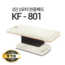 현대교역 1단1모터 전동베드 KF-801 진찰베드 환자베드 마사지베드 전동침대, KF-801(연그레이)-열선 추가/풋스위치 추가(1개)