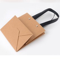 종이쇼핑백 손잡이종이백 기성쇼핑백 미니종이가방 도시락종이봉투, 색상, 브라운