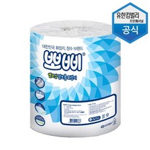 [뽀삐] 유한킴벌리 뽀삐 점보롤화장지 200m 3롤 1팩 45338, 없음, 상세설명 참조