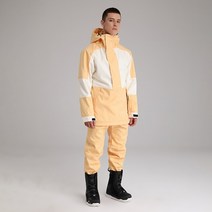 카브스키복 겨울 스키 정장 여성 야외 스노우보드 재킷 따뜻한 통기성 남성 작업복 방수 양털 스노우 바지 스키 세트