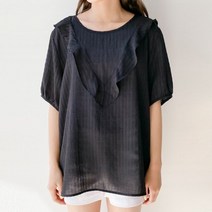 아이우먼 브이프릴줄블라우스 TM9948M105 빅사이즈