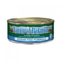 내추럴발란스 어덜트용 울트라 프리미멈 오션 피쉬 캣 캔 포뮬라 24p, 120개, 156g, 생선