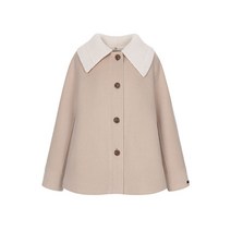 [올리브데올리브] 니트 카라 싱글 코트 OW2WH6030