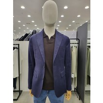 킨록 네이비 헤링본 린넨혼방자켓 fbb56