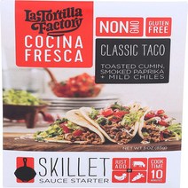 Classic Taco Skillet Sauce Starter from La Tortilla Factory (Pack of 3), 1