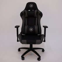 니드원 3D 팔걸이 높이 사이드 조절가능 게이밍 의자, 그레이