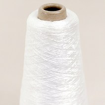 털실나라 화이트 투명 스팽글 콘사 200g, 단품, 단품