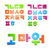 토이천국 봉지한글 자석, 다양