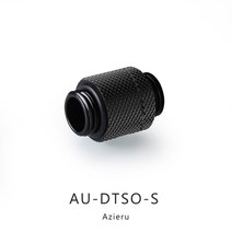 커스텀 수냉 au dtso sg14quot 이중 대 360 d 로터리 피팅 이중 m m, 검은색