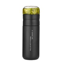 절연 컵 필터 스테인레스 스틸 라이너 차 병 유리 주입기 분리 휴대용 300ML 물 용, [01] 300ml, [01] 300ml