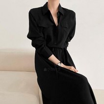 브이와이 VY 여자 소프트핏 들러리룩 FW 롱원피스